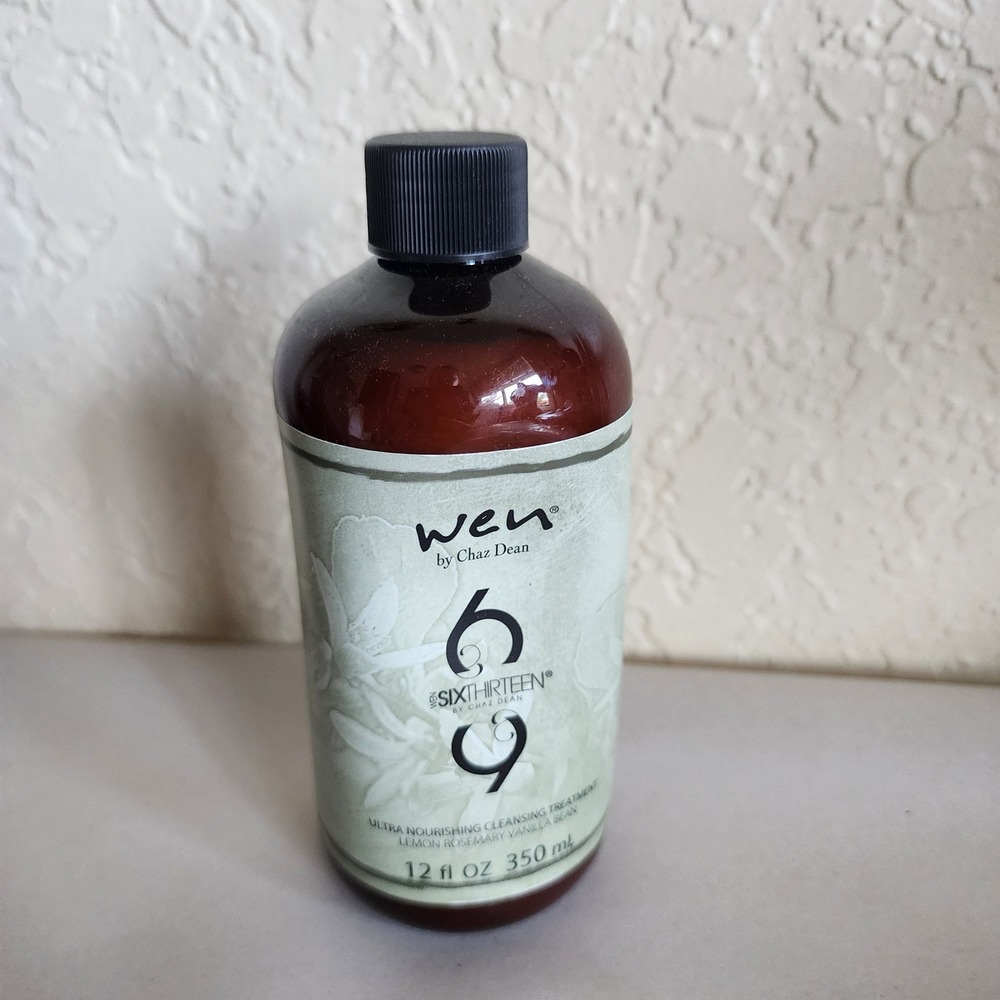 Wen by Chaz Dean 613 Ultra Nourishing Cleansing Treatment‎ 12oz Lemon Rosemary